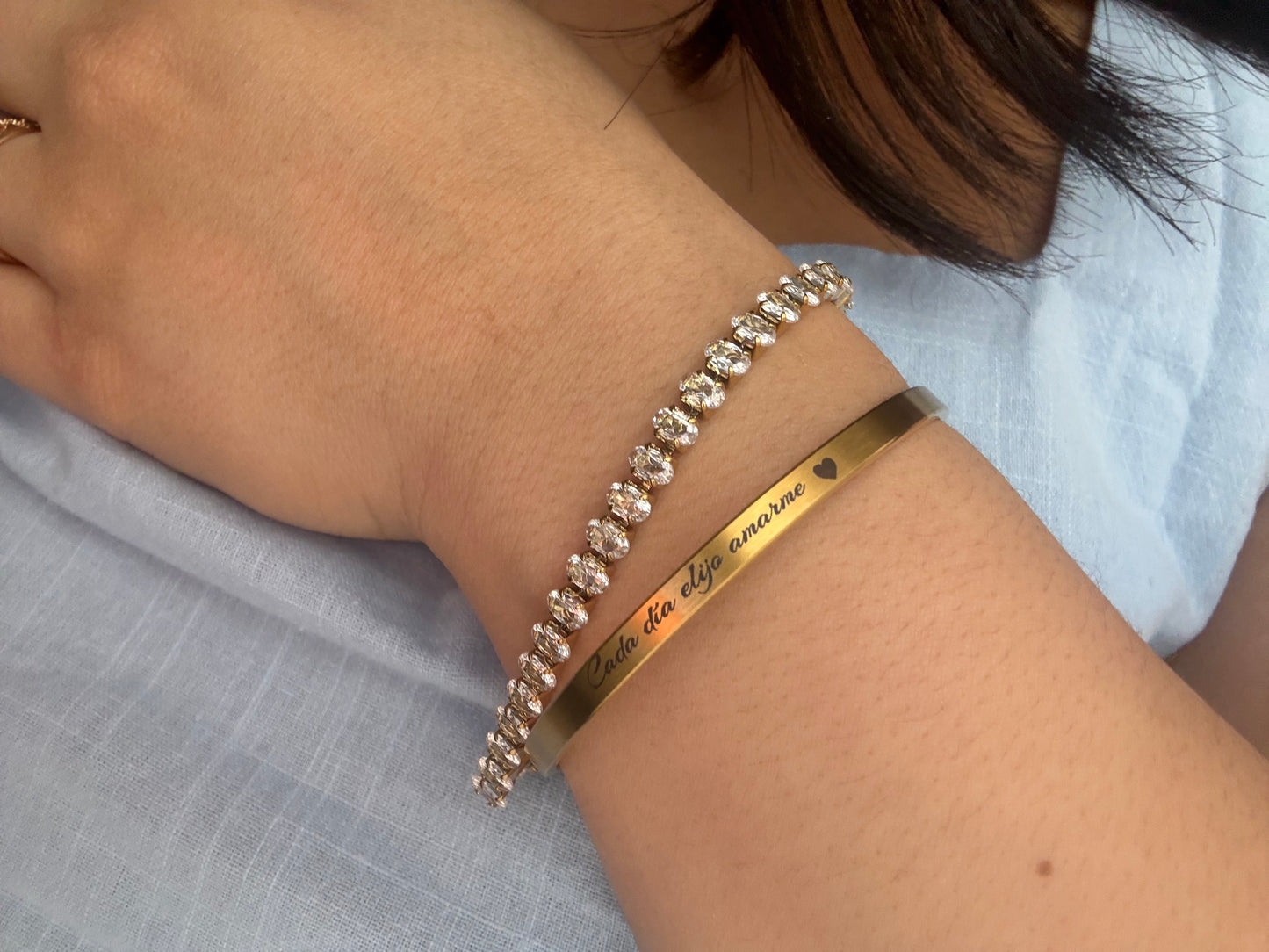 Cada Día Elijo Amarme Bangle