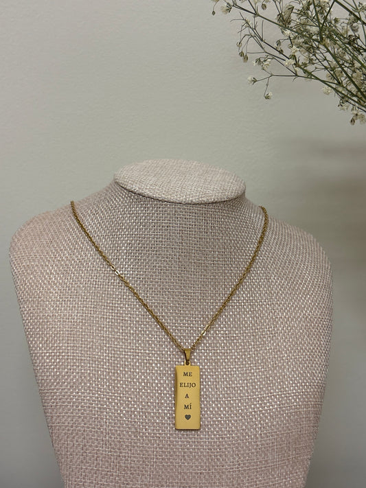 Me elijo a mi Necklace