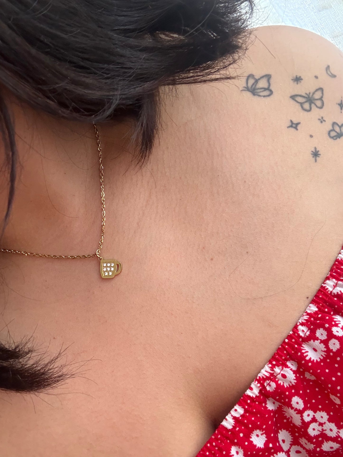 Cafecito pal’ cora Necklace