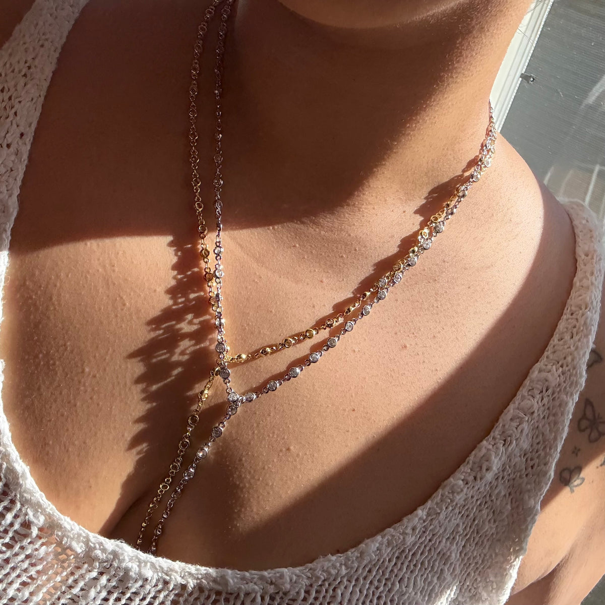Eloise 4mm lariah necklace