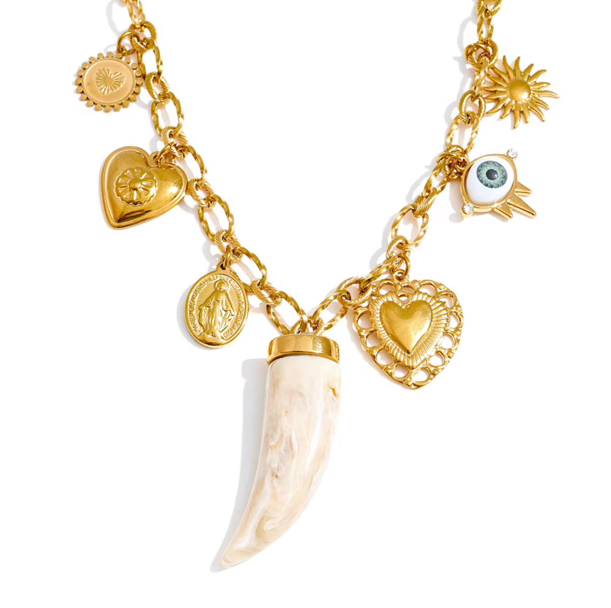 Amuleto Statement Necklace
