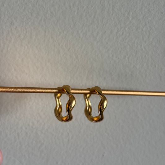 Flow Hoop Earrings